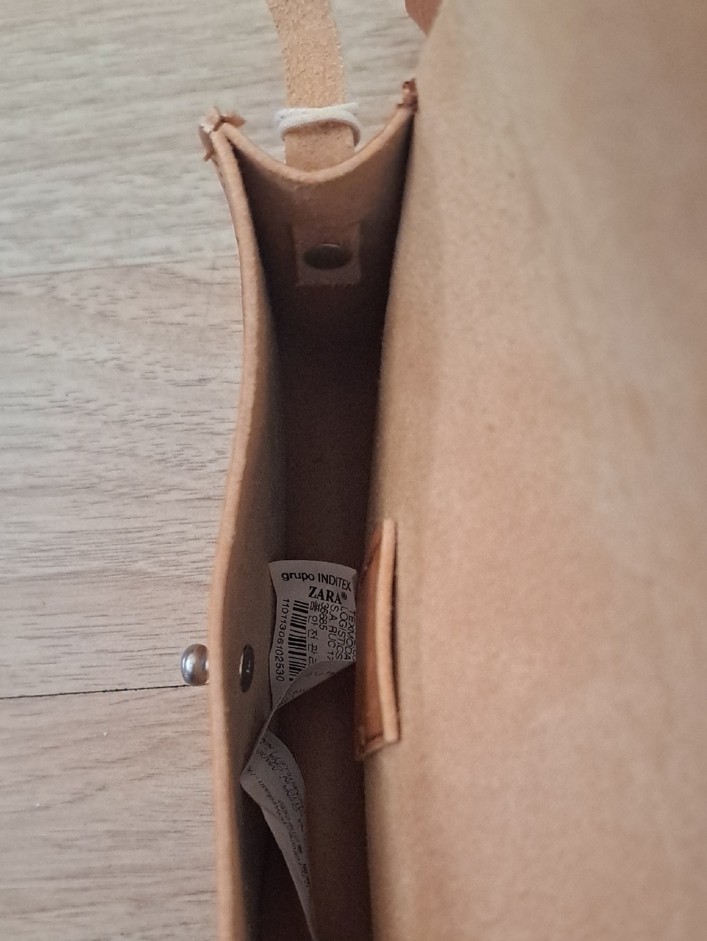 Zara Tan Banana Print Kids Crossbody Bag - Picture 7 of 7